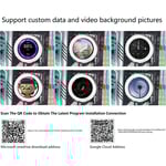 SAMA SM360 PRO AIO 360mm Liquid Cooler with 2.8-inch LCD Display Black thumbnail 5