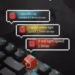 Bloody T98 Mechanical Keyboard (Pixel Black) thumbnail 4