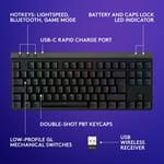 كيبورد Logitech G G515 TKL ميكانيكي لاسلكي RGB أسود thumbnail 5