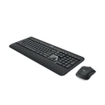 كيبورد Logitech MK540 Full-Size لاسلكي أسود thumbnail 3
