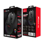 ماوس Xtrike Me GM-520 12800 DPI سلكي RGB أسود thumbnail 11