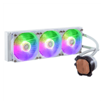 Cooler Master MasterLiquid 360L Core ARGB AIO 360mm Liquid Cooler White thumbnail 3