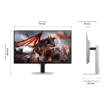 شاشة Samsung Odyssey G80SD 32″ 3840x2160 240Hz QD-OLED thumbnail 7