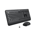 كيبورد Logitech MK540 Full-Size لاسلكي أسود thumbnail 5