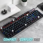 كيبورد Rapoo V500 Pro Full-Size ميكانيكي سلكي RGB thumbnail 15