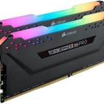 Corsair Vengeance RGB Pro SL 16GB (2x8GB) DDR4 3200MHz C16 Memory Kit - Black thumbnail 4