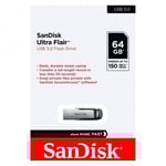 SanDisk Ultra Flair 64GB USB 3.0 Flash Drive thumbnail 3