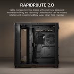 كيس Corsair 5400 RS-R Mid-Tower أسود زجاجي مقوّى ARGB thumbnail 9