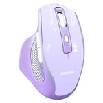 Jeqang JW-D251 Gaming Mouse 4000 DPI Dual-Mode Purple thumbnail 1