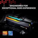 G.SKILL Trident Z5 RGB 32GB (2x16GB) DDR5 6800MHz Black thumbnail 6