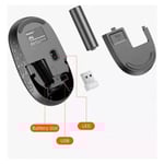 Jertech JR6 Wireless Mouse 2400 DPI Pink thumbnail 2