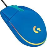 ماوس Logitech G203 8000 DPI سلكي RGB أسود thumbnail 2