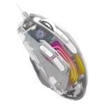 Jedel GM1400 Wired Mouse White RGB Ergonomic thumbnail 2