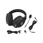 سماعات Redragon Arrow Pro H858 3-Mode Wireless أسود thumbnail 2