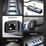 LDNIO DS-144C 4-Port USB 3.0 USB Hub Gray thumbnail 11