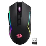 ماوس Redragon Trident M693 8000 DPI Dual-Mode RGB أسود thumbnail 1