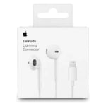 سماعات Apple EarPods Lightning سلكية مع ميكروفون أبيض thumbnail 4