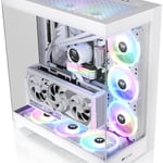 Thermaltake CTE E550 TG Mid-Tower ATX Case Snow White thumbnail 14