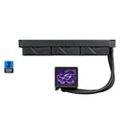 مبرد ASUS ROG Ryujin III 360mm AIO سائل ARGB أسود thumbnail 9