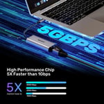 محول UNITEK USB-C إلى Ethernet 5 Gbps thumbnail 9