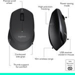 Logitech MK345 Wireless Combo Keyboard and Mouse Black thumbnail 4