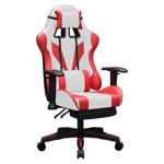 Raptor RGC-100 Gaming Chair White & Red thumbnail 4