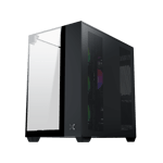 XIGMATEK Aqua V Arctic Mid-Tower ATX Case Black Tempered Glass thumbnail 2