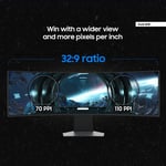 Samsung Odyssey OLED G9 49" DQHD 240Hz QD-OLED Curved Gaming Monitor thumbnail 8