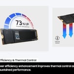 SSD سامسونج 990 Evo 2TB NVMe M.2 PCIe أسود thumbnail 14