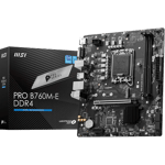 MSI PRO B760M-E DDR4 LGA 1700 Micro-ATX Motherboard thumbnail 1