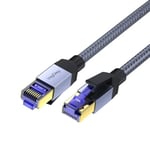 كيبل VegGieg Cat8 Ethernet 40G SFTP 2m رمادي thumbnail 2