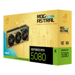 كارت شاشة ASUS ROG Astral GeForce RTX 5080 16GB GDDR7 Gold OC Edition thumbnail 2