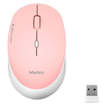 Meetion R570 Silent Wireless Mouse - Pink thumbnail 3