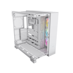 كيس Corsair 6500X Mid-Tower أبيض زجاج مقسى RGB iCUE Link thumbnail 7