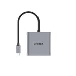 محول UNITEK USB-C إلى Dual DisplayPort thumbnail 3