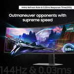 Samsung Odyssey OLED G9 49" DQHD 240Hz OLED Curved Gaming Monitor thumbnail 6