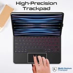 Promate FlexKeys-11Pro Wireless iPad Keyboard Case with Trackpad thumbnail 5