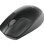 ماوس Logitech M190 1000 DPI لاسلكي رمادي thumbnail 3