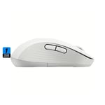 ماوس Logitech Signature M650 4000 DPI Dual-Mode Wireless أبيض thumbnail 4