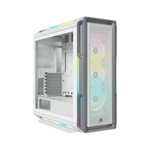 كيس Corsair iCUE 5000T Mid-Tower أبيض زجاج مقسى RGB thumbnail 1