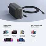 شاحن Anker Nano 100W GaN أسود thumbnail 2