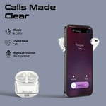 سماعات Promate TransPods IntelliTouch TWS بلوتوث 5.3 13mm 6H أزرق thumbnail 17