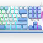 Redragon S139 White Full Size RGB Mechanical Perfect Gaming Combo thumbnail 1