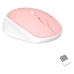 Meetion R570 Silent Wireless Mouse - Pink thumbnail 2