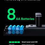 Eufy Smart Lever Lock C33 Fingerprint Wi-Fi Door Lock Black thumbnail 5