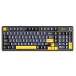 كيبورد Attack Shark X98 Pro Full-Size Hot-Swappable Wireless RGB أسود thumbnail 1