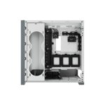 Corsair iCUE 5000X Mid-Tower Case White Tempered Glass RGB thumbnail 5