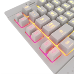 كيبورد Redragon Shiva K512 Full-Size غشائي سلكي RGB أبيض thumbnail 6