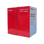 كيبل Atlantic CAT6 UTP Ethernet 305m Roll 0.57mm CCA PVC Orange thumbnail 7