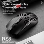 ماوس Smailwolf RS8 12000 DPI Dual-Mode RGB أبيض thumbnail 2